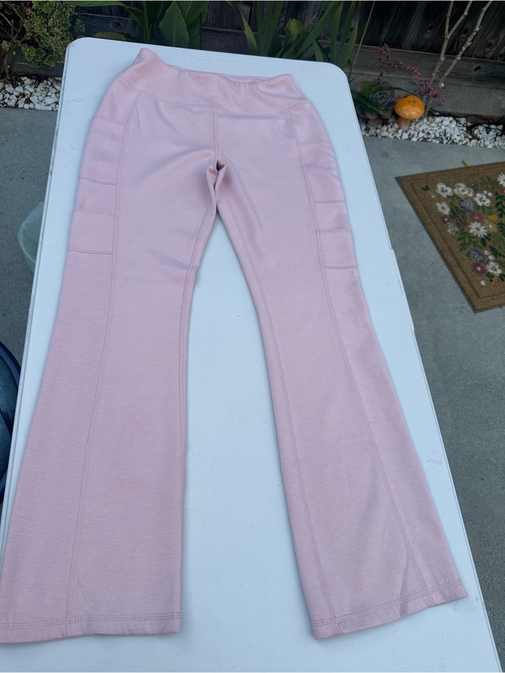 Jaanuu ultrasoft Flare Leg Yoga Pants. Shanti - Picture 2 of 7